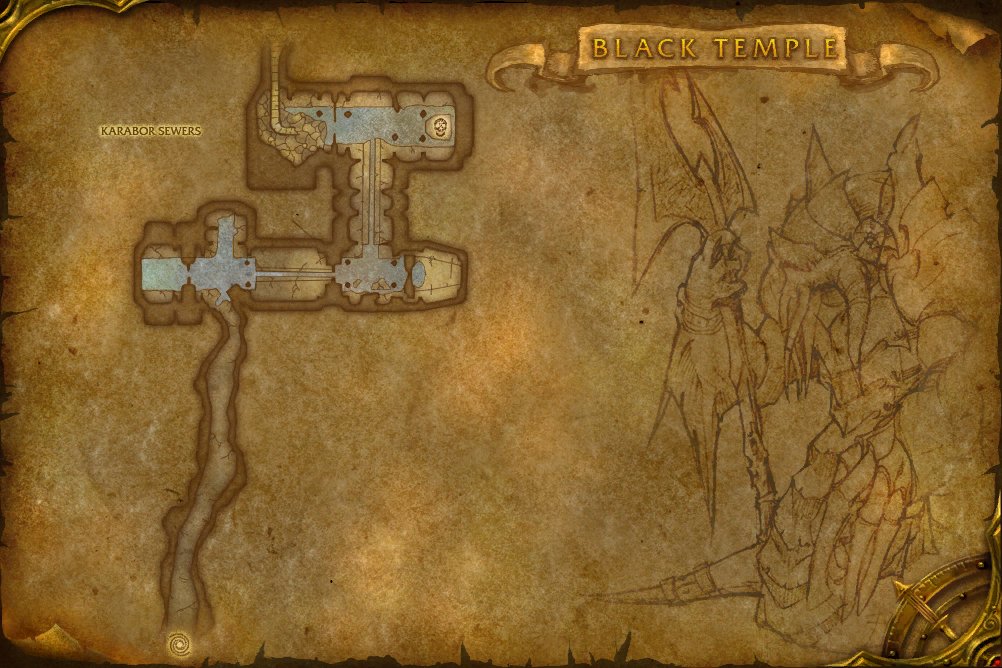 Black Temple map