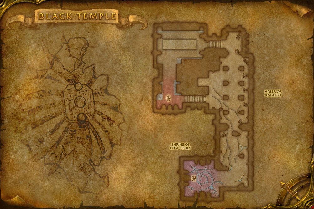 Black Temple map