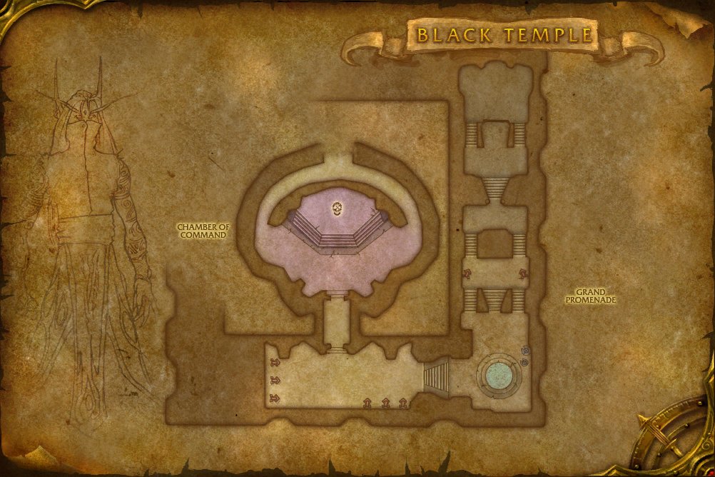 Black Temple map