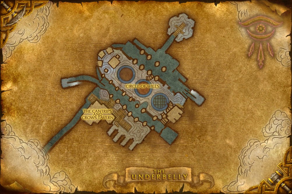 Dalaran map