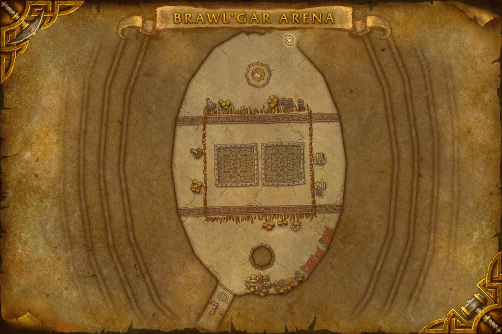 Brawl'gar Arena map