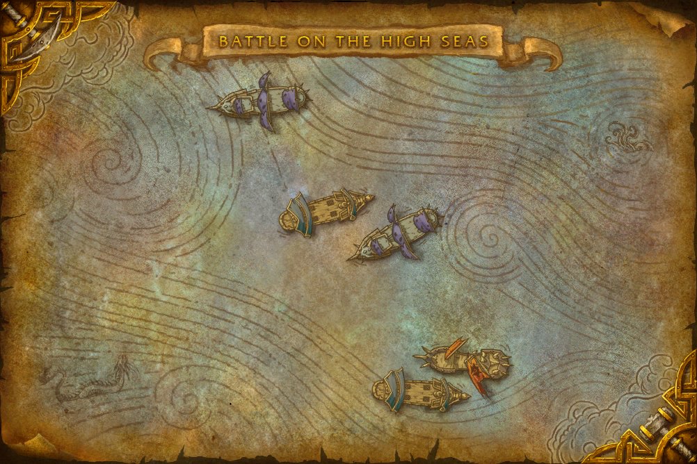 Battle on the High Seas map
