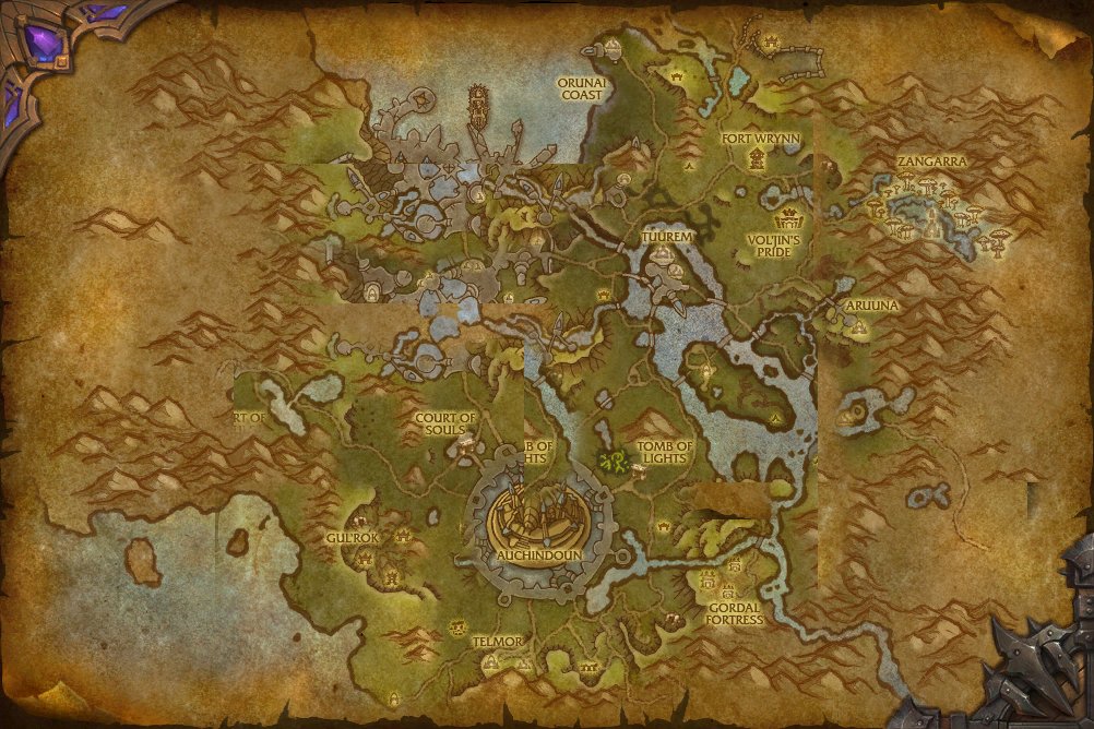 Talador map