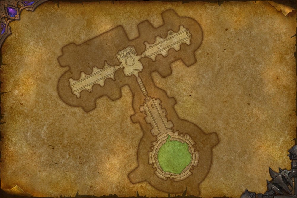 The Breached Ossuary map