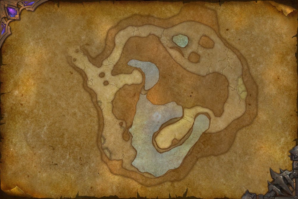 Den of Secrets map