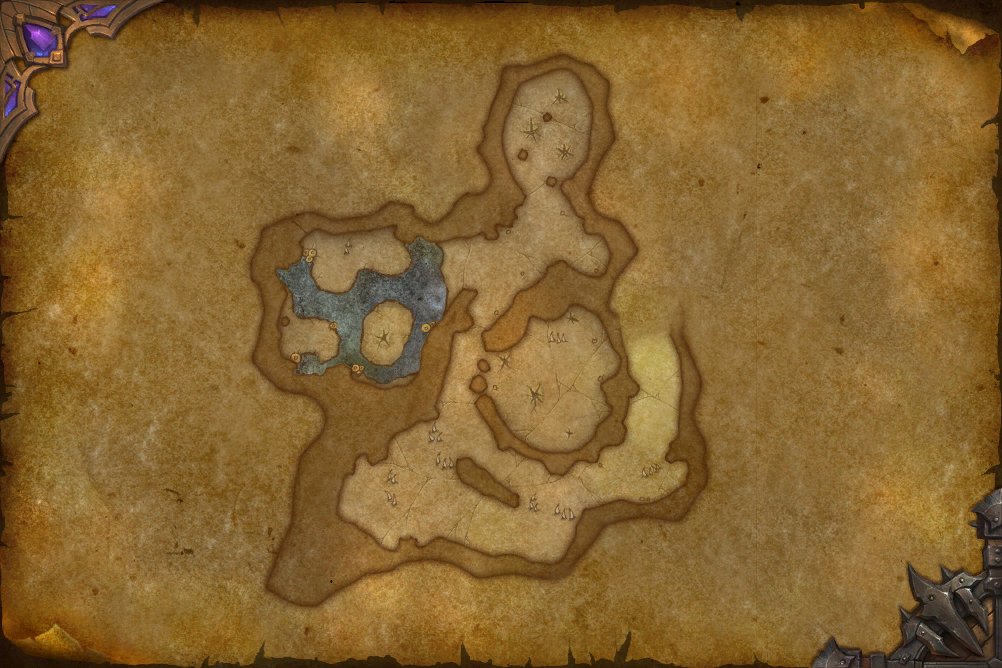 Cragplume Cauldron map