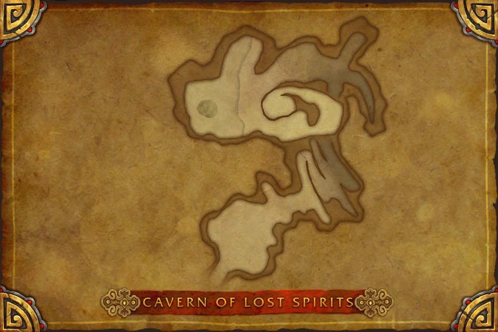 Cavern of Lost Spirits map