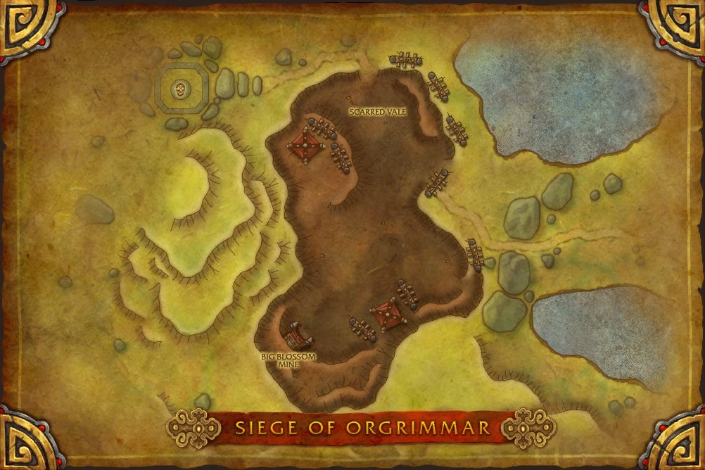 Siege of Orgrimmar map