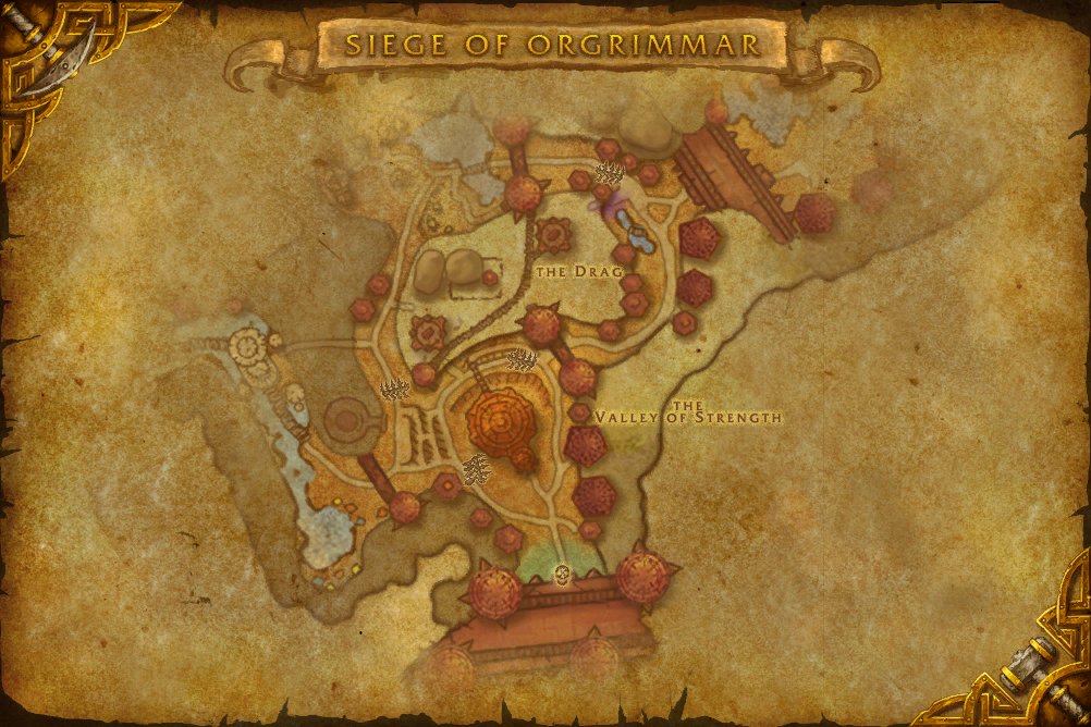 Siege of Orgrimmar map