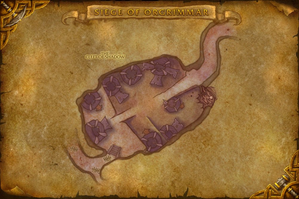 Siege of Orgrimmar map