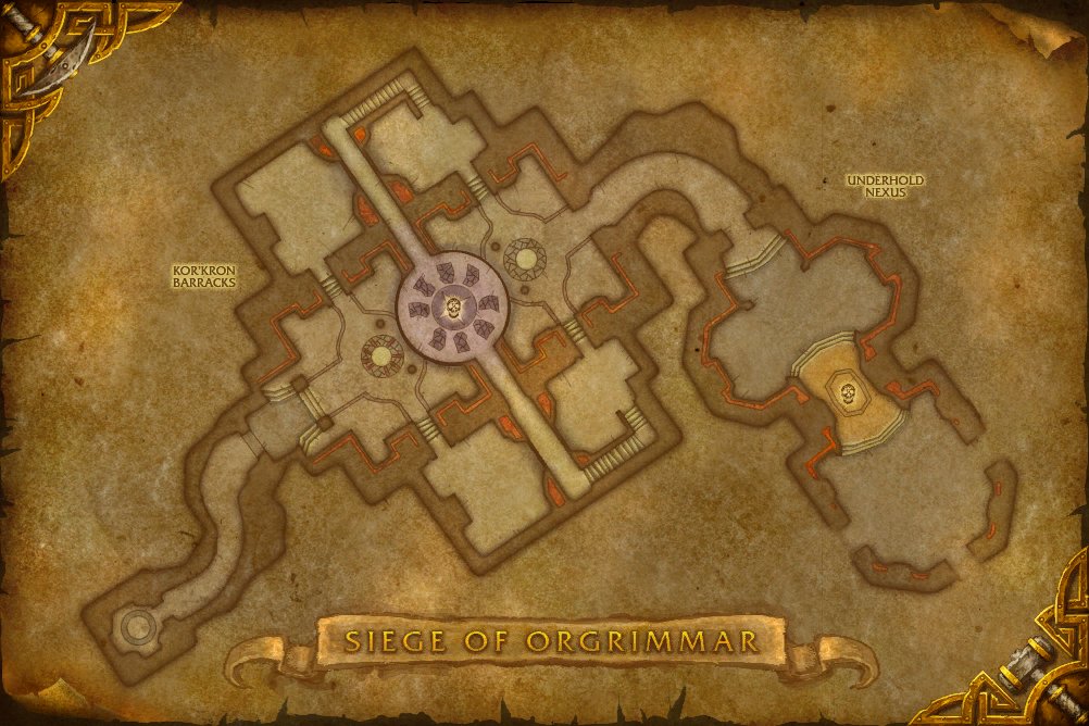 Siege of Orgrimmar map