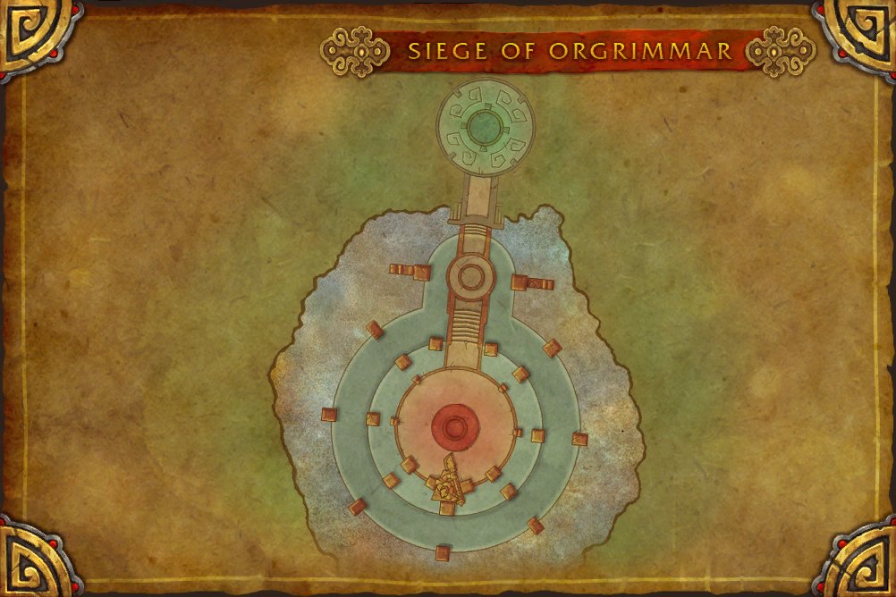 Siege of Orgrimmar map