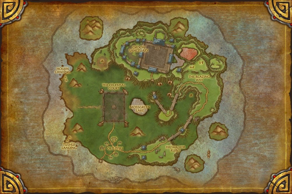 Celestial Tournament map