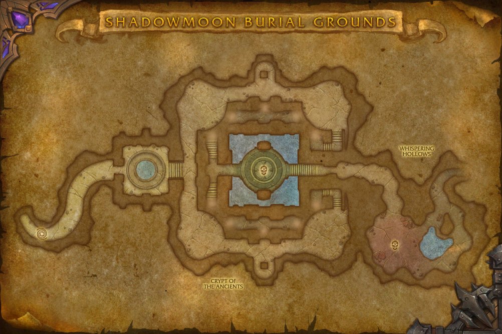 Shadowmoon Burial Grounds map