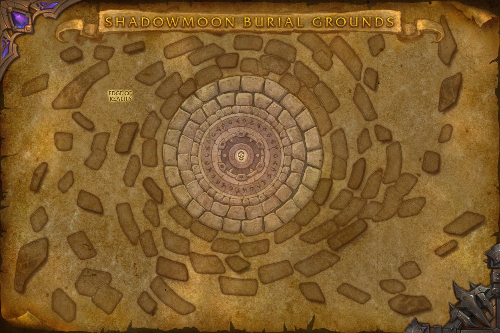 Shadowmoon Burial Grounds map