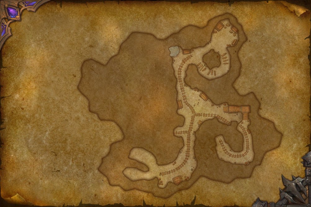Lunarfall Excavation map