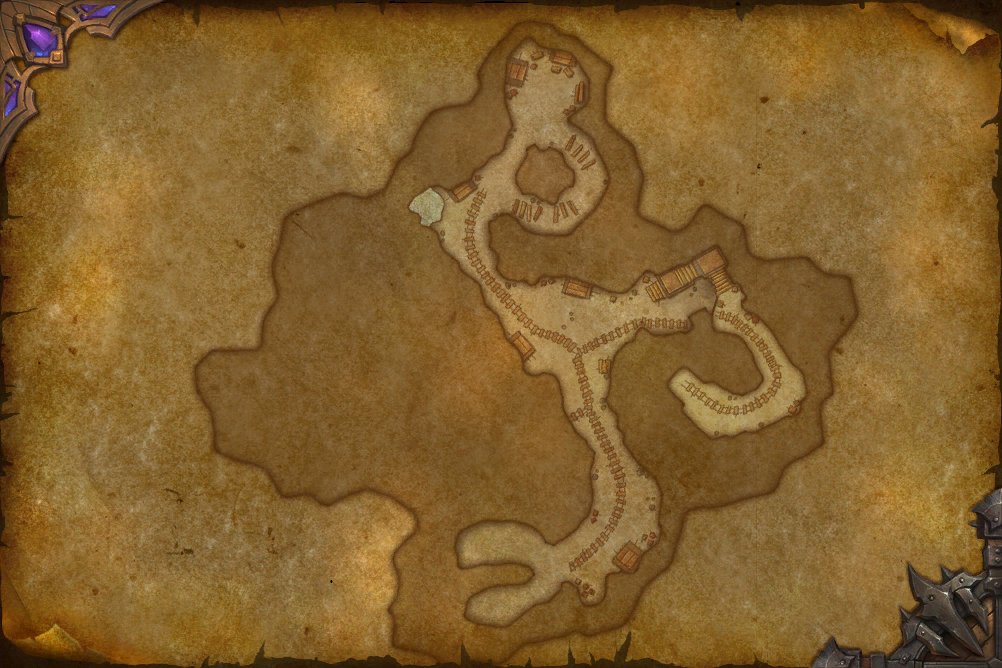 Frostwall Mine map