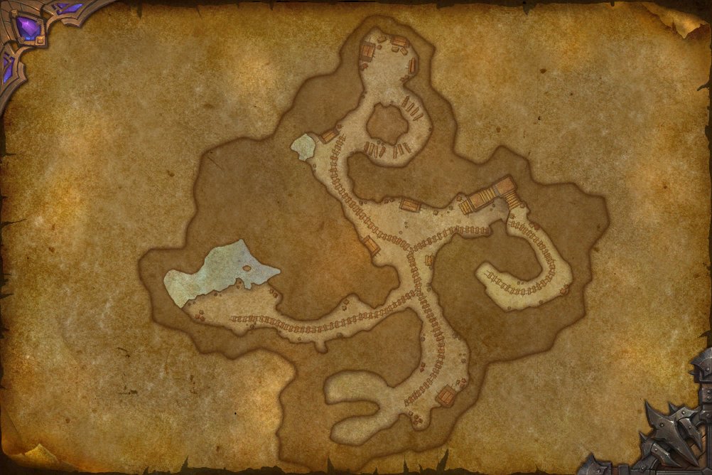 Frostwall Mine map