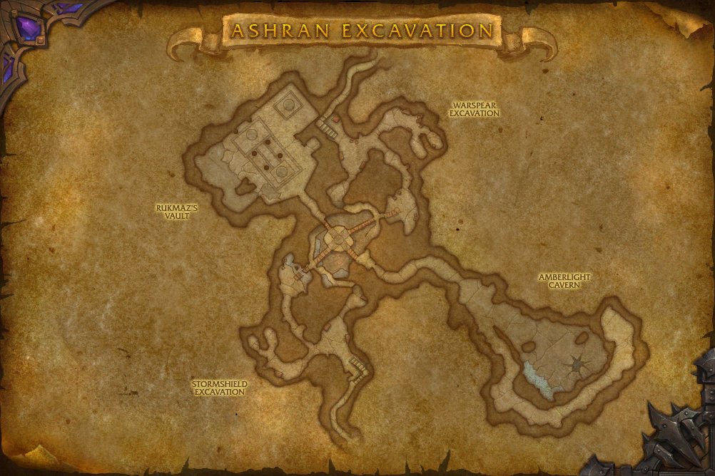 Ashran Mine map