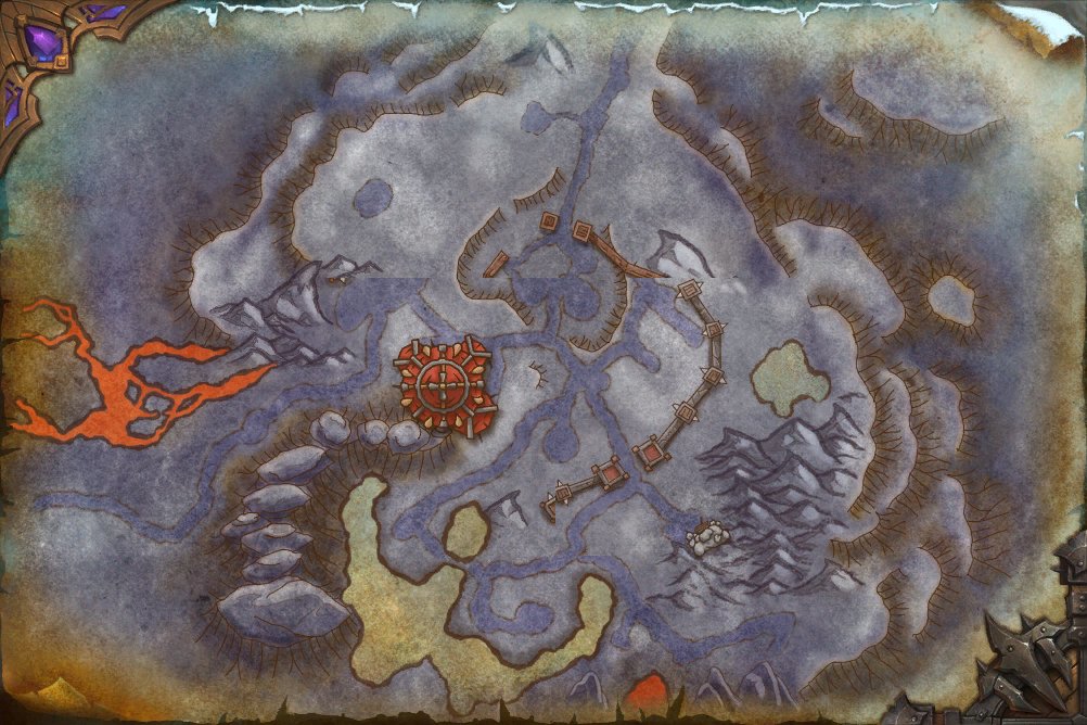 Frostwall map