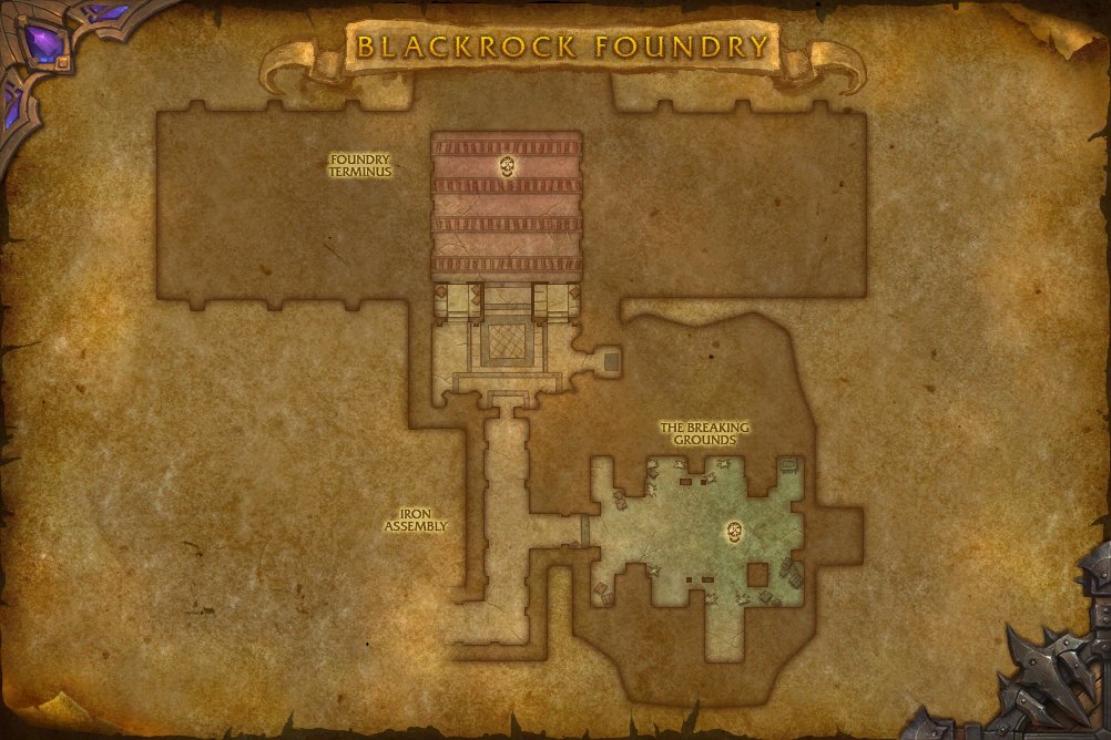Blackrock Foundry map