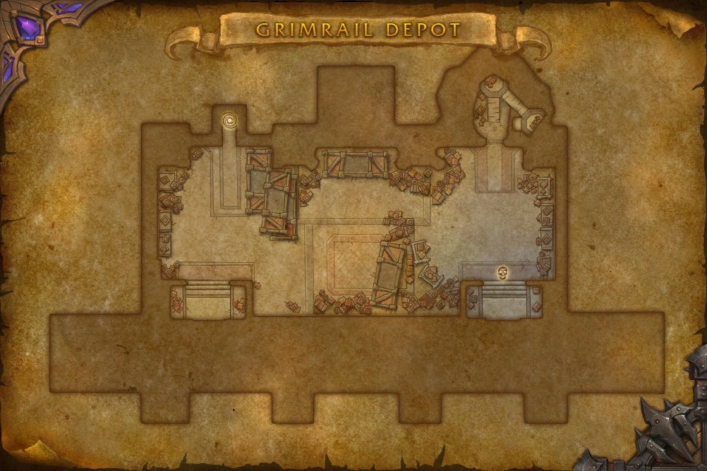 Grimrail Depot map