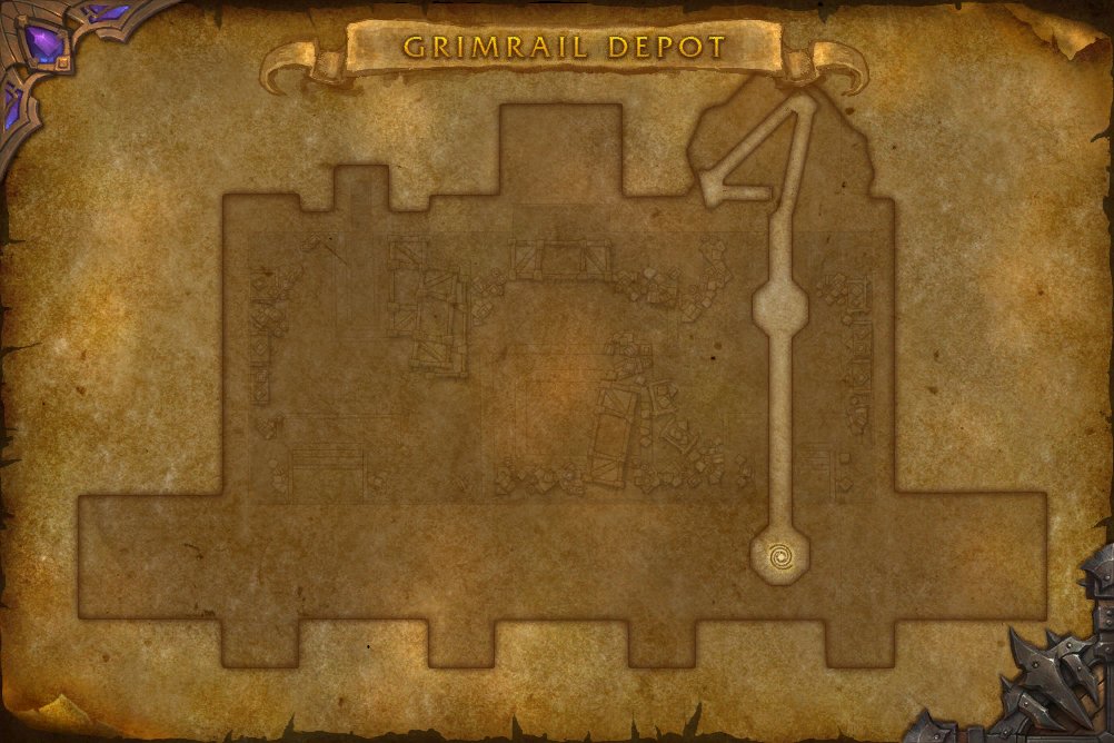 Grimrail Depot map