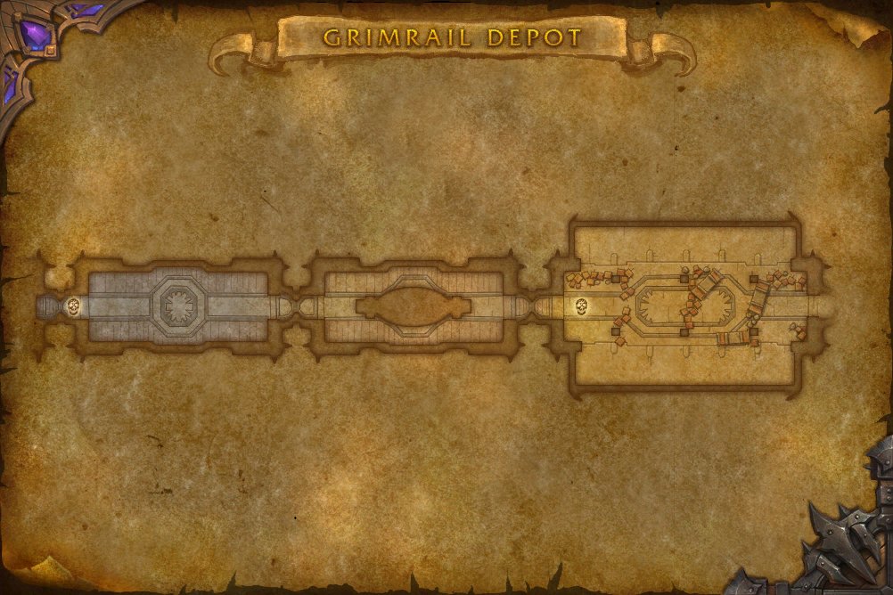 Grimrail Depot map