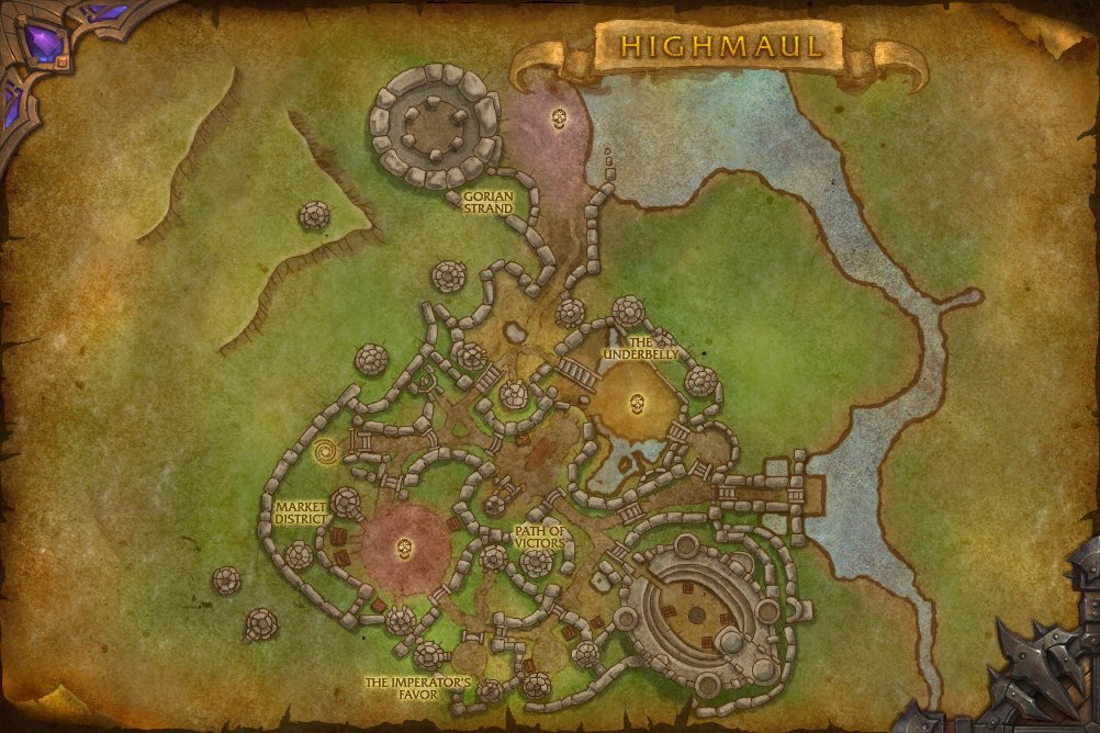 Highmaul map