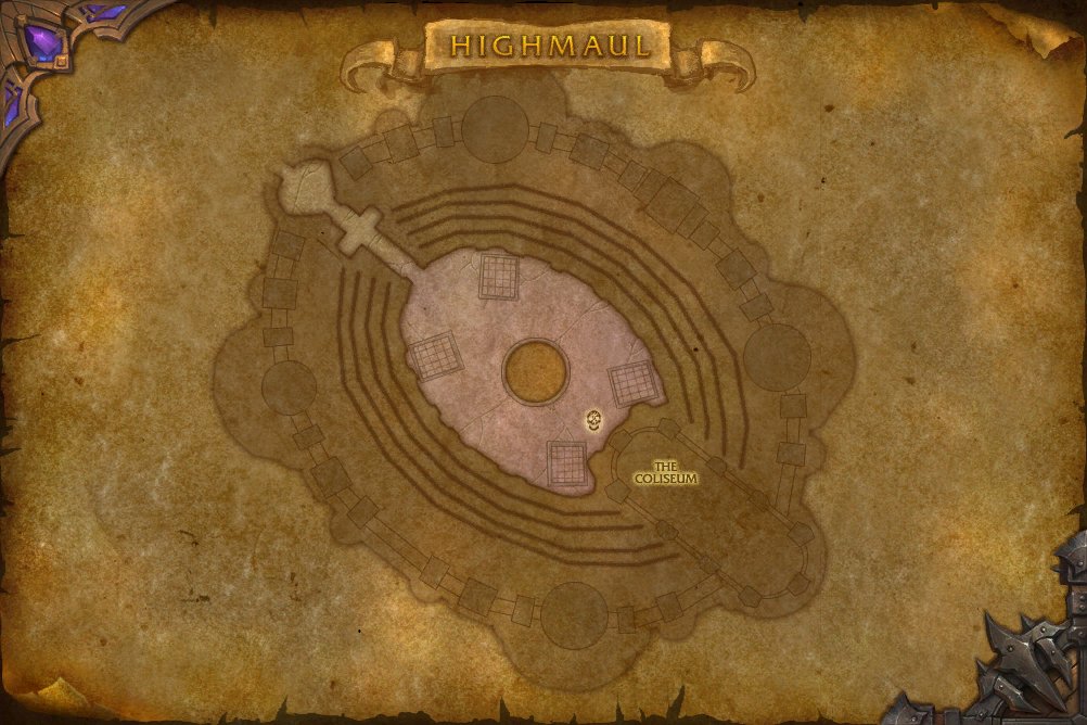 Highmaul map