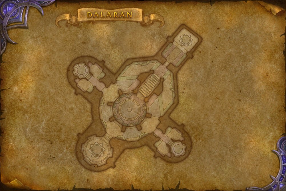 Dalaran map