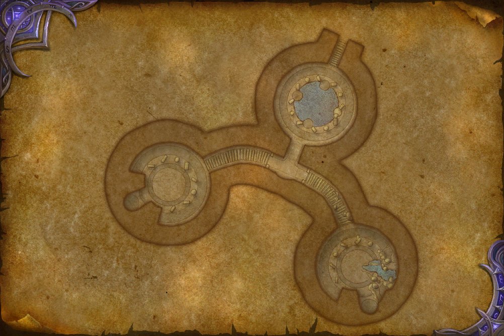 Temple of a Thousand Lights map