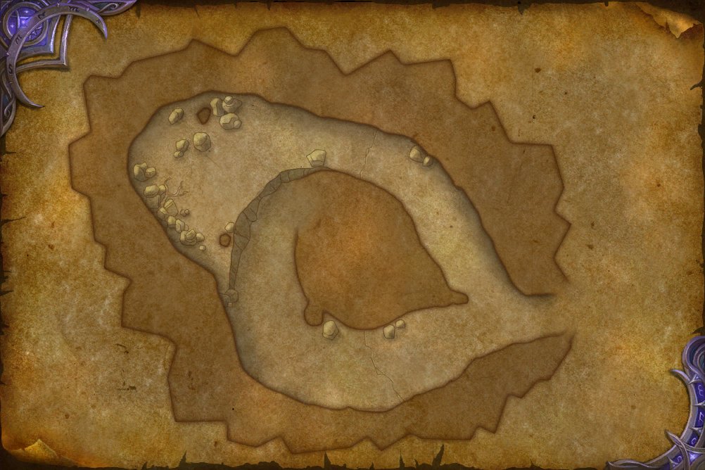Thorignir Refuge map