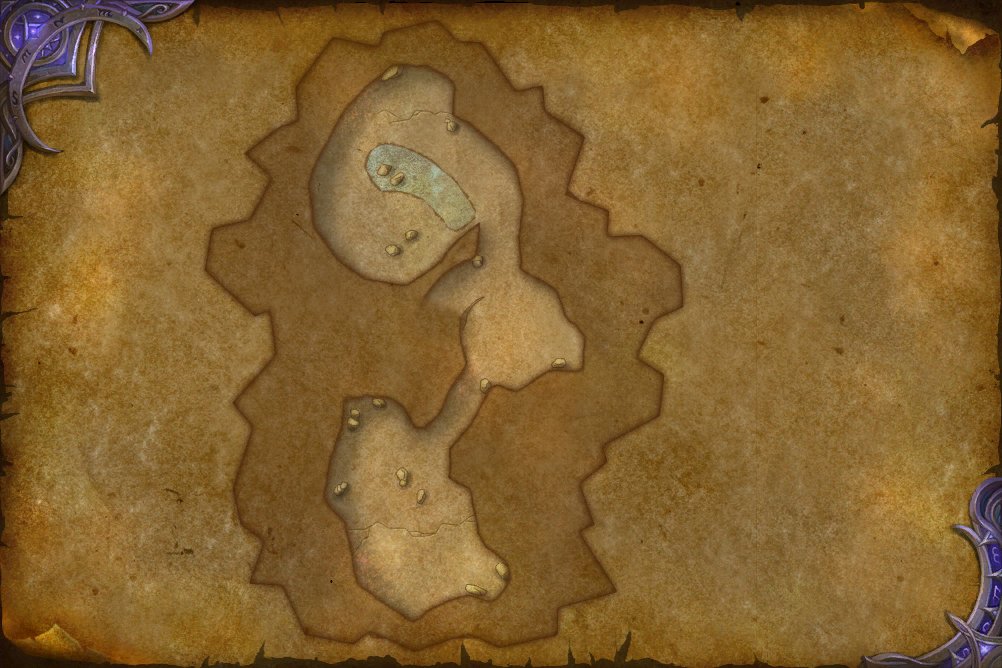 Thorignir Refuge map