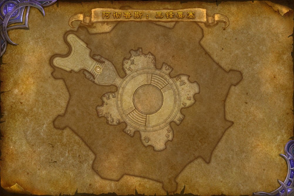 Acherus: The Ebon Hold map