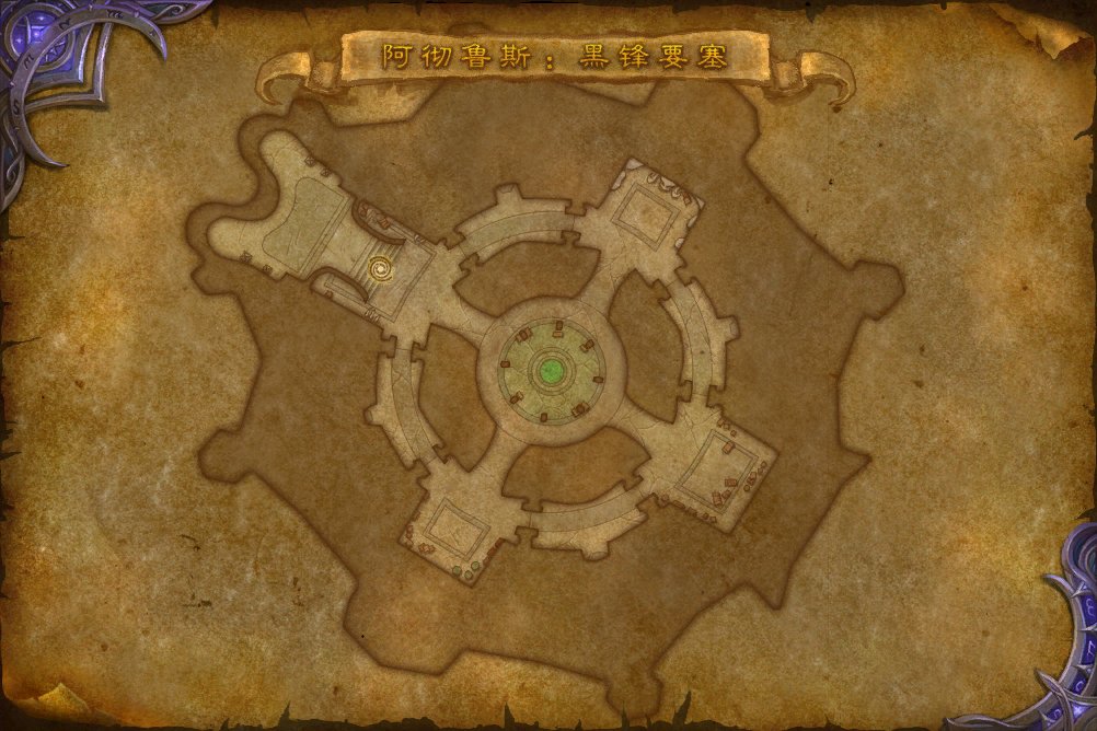 Acherus: The Ebon Hold map