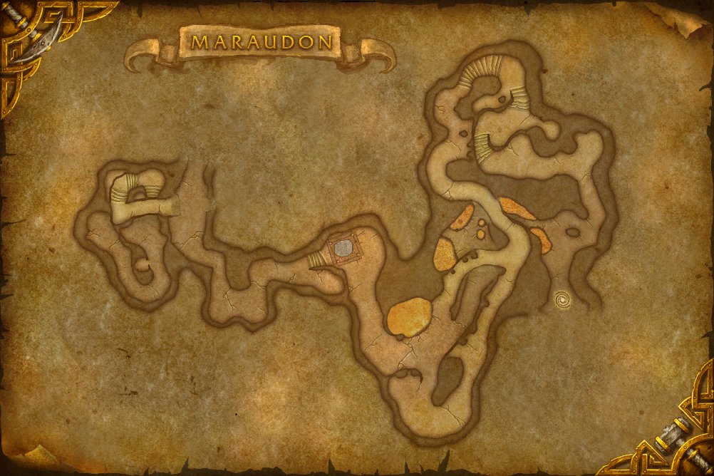 Maraudon map