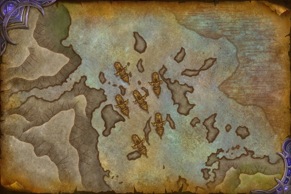 The Cove of Nashal map