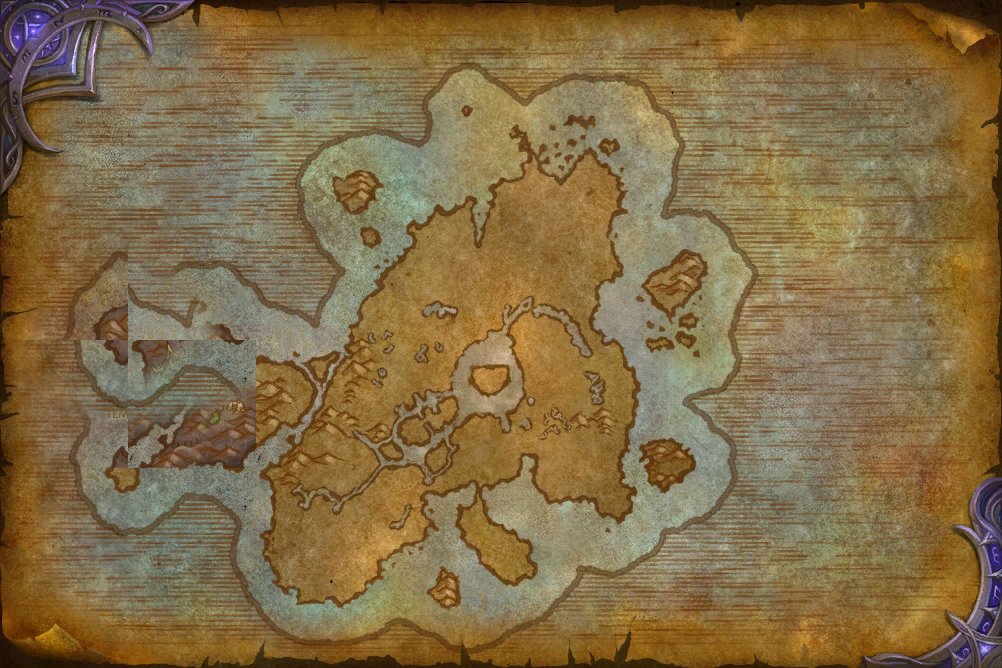 Broken Shore map