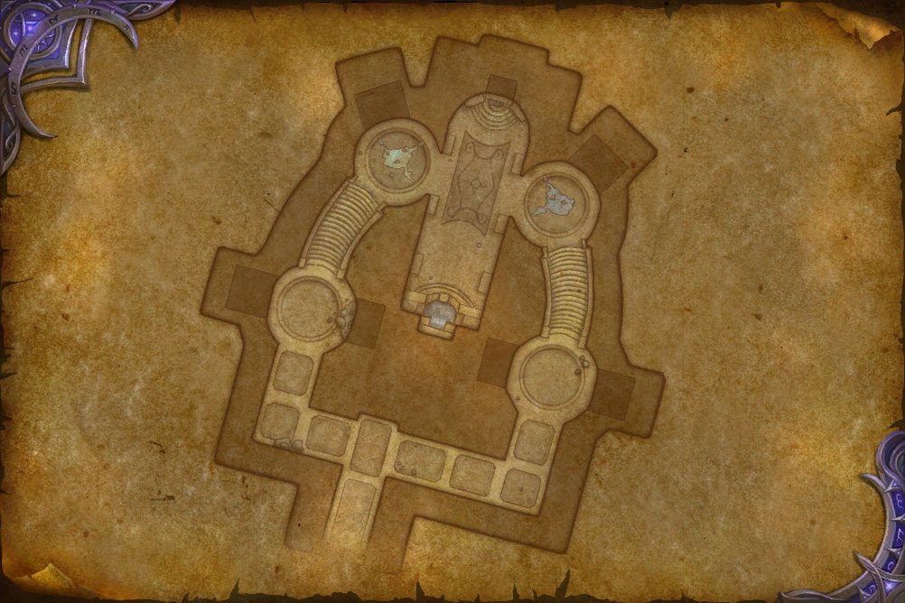 The Arcway Vaults map