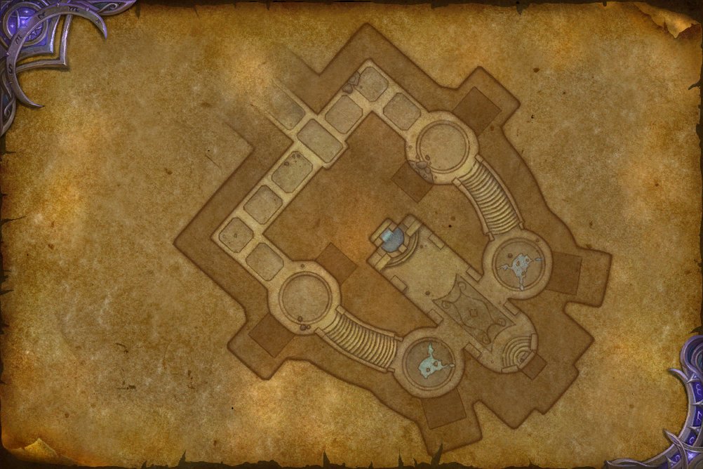 The Arcway Vaults map