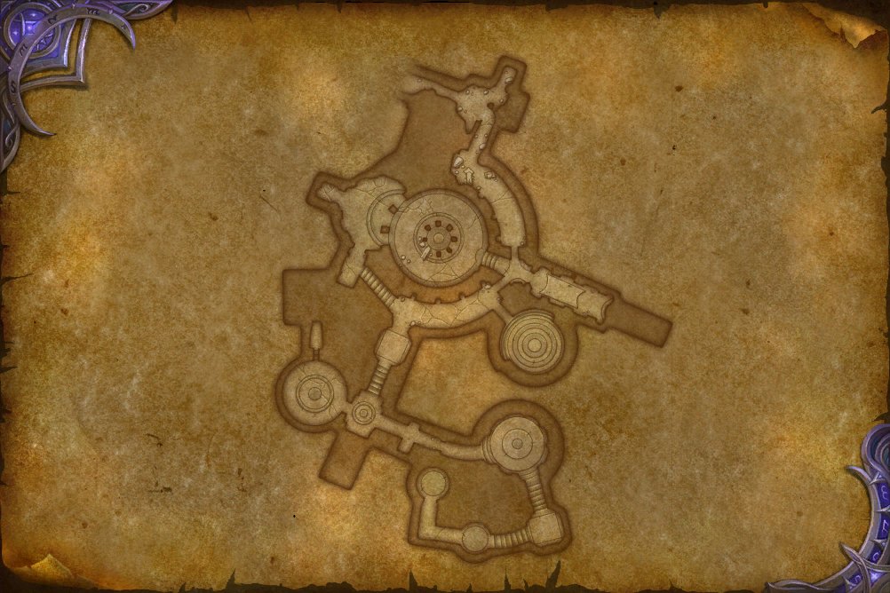 Shattered Locus map