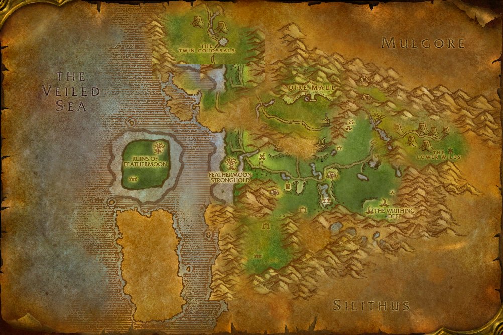 Feralas map
