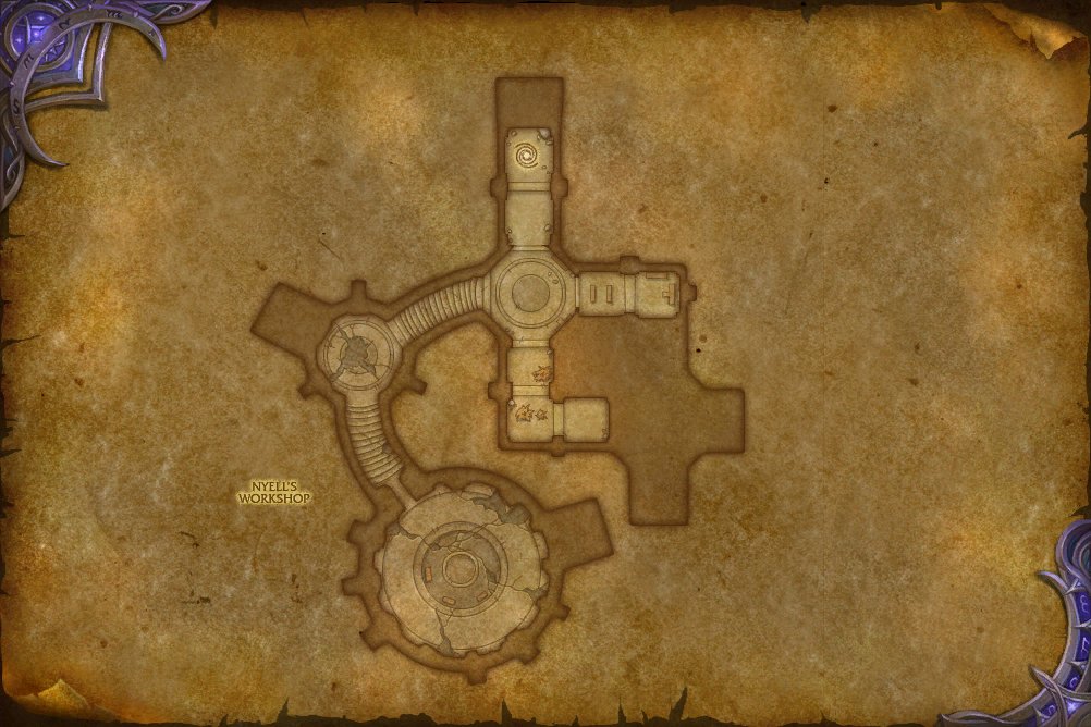 Nyell's Workshop map