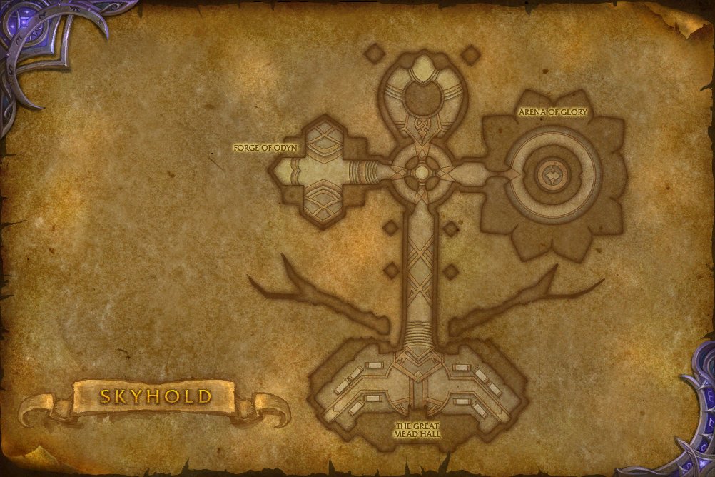 Skyhold map