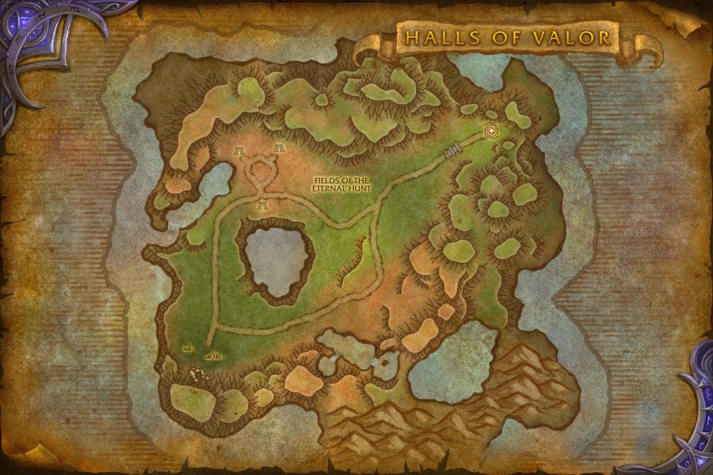 Halls of Valor map