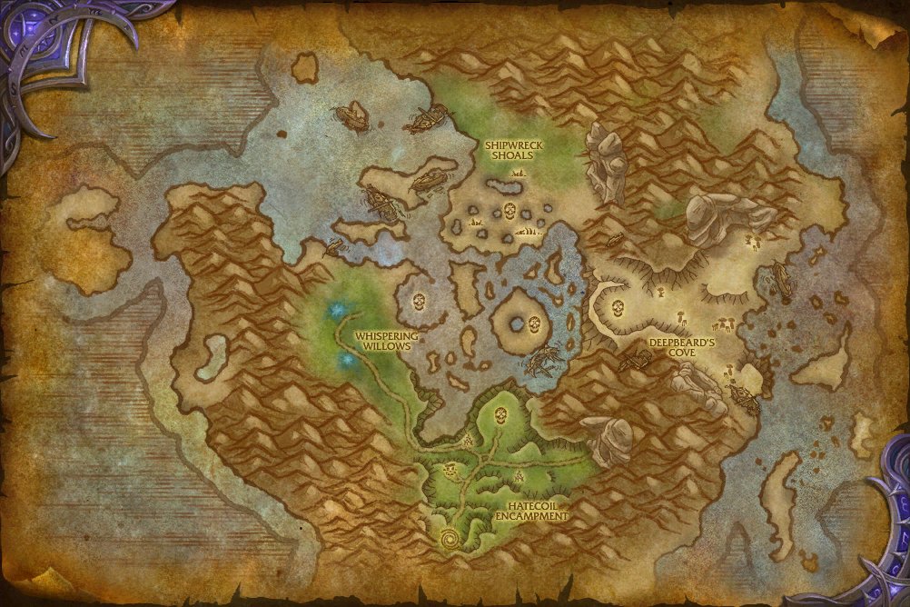 Eye of Azshara map