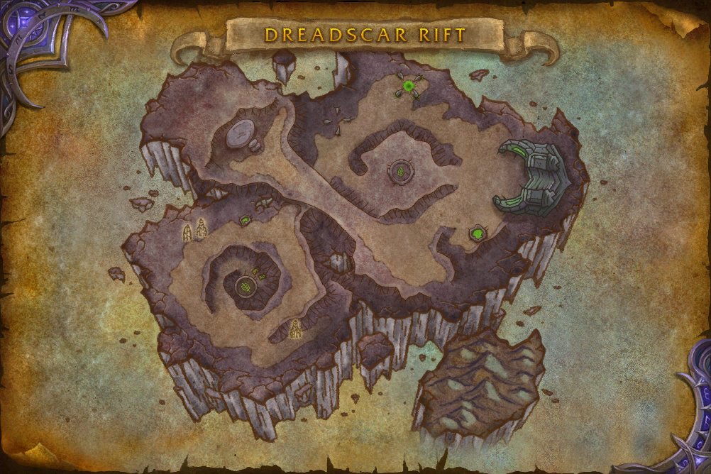 Dreadscar Rift map