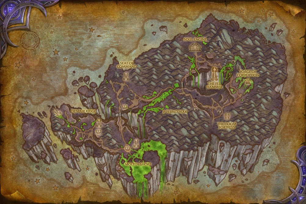 Mardum, the Shattered Abyss map