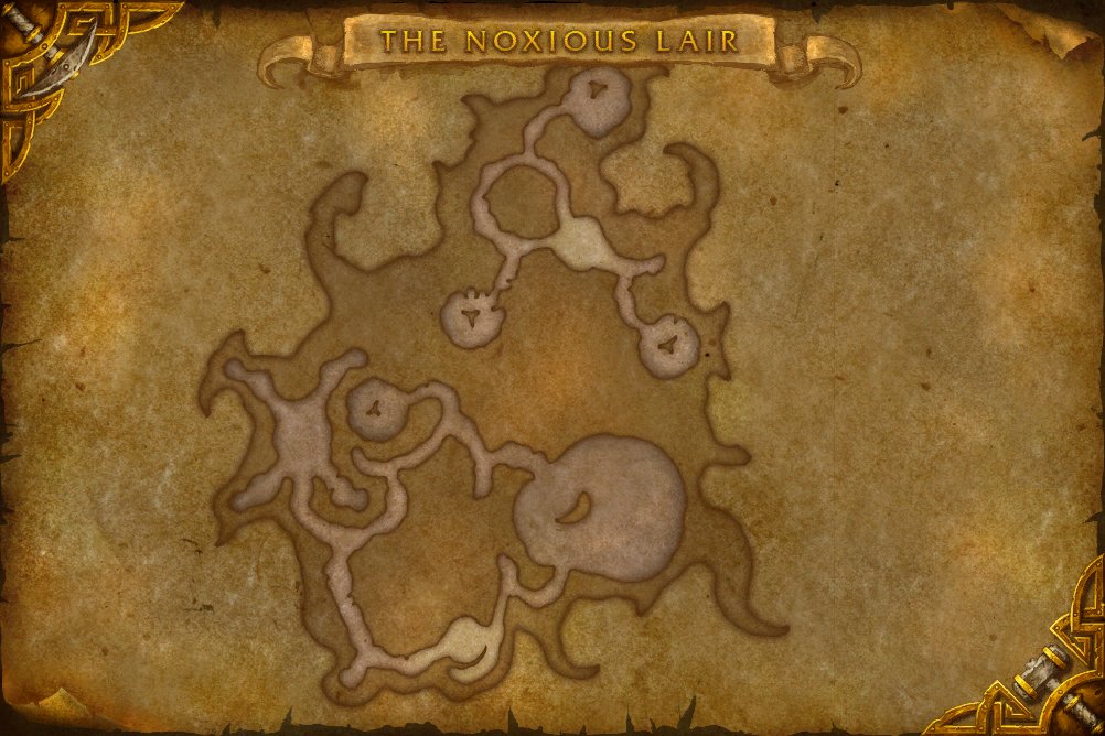 The Noxious Lair map